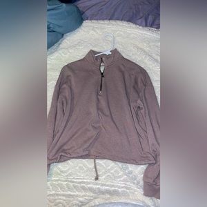 American Eagle cropped sweatshirt